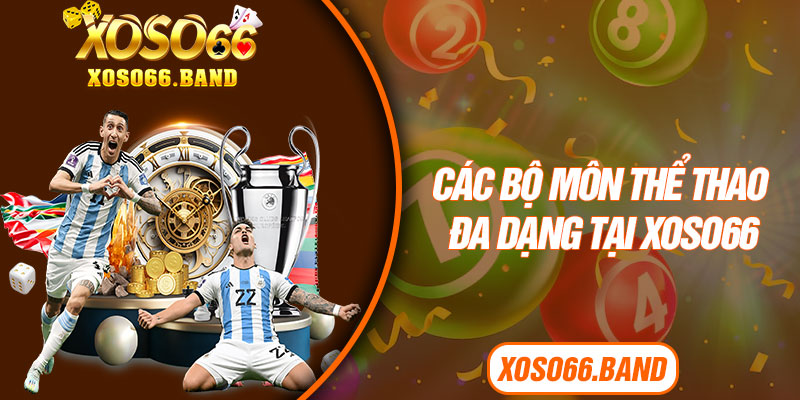 Các bộ môn thể thao đa dạng tại Xoso66